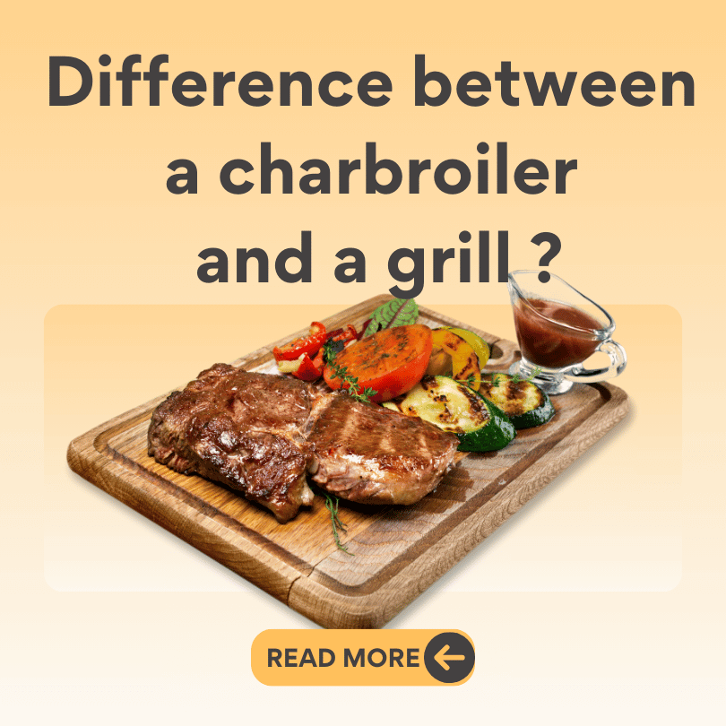 Difference between a charbroiler and a grill