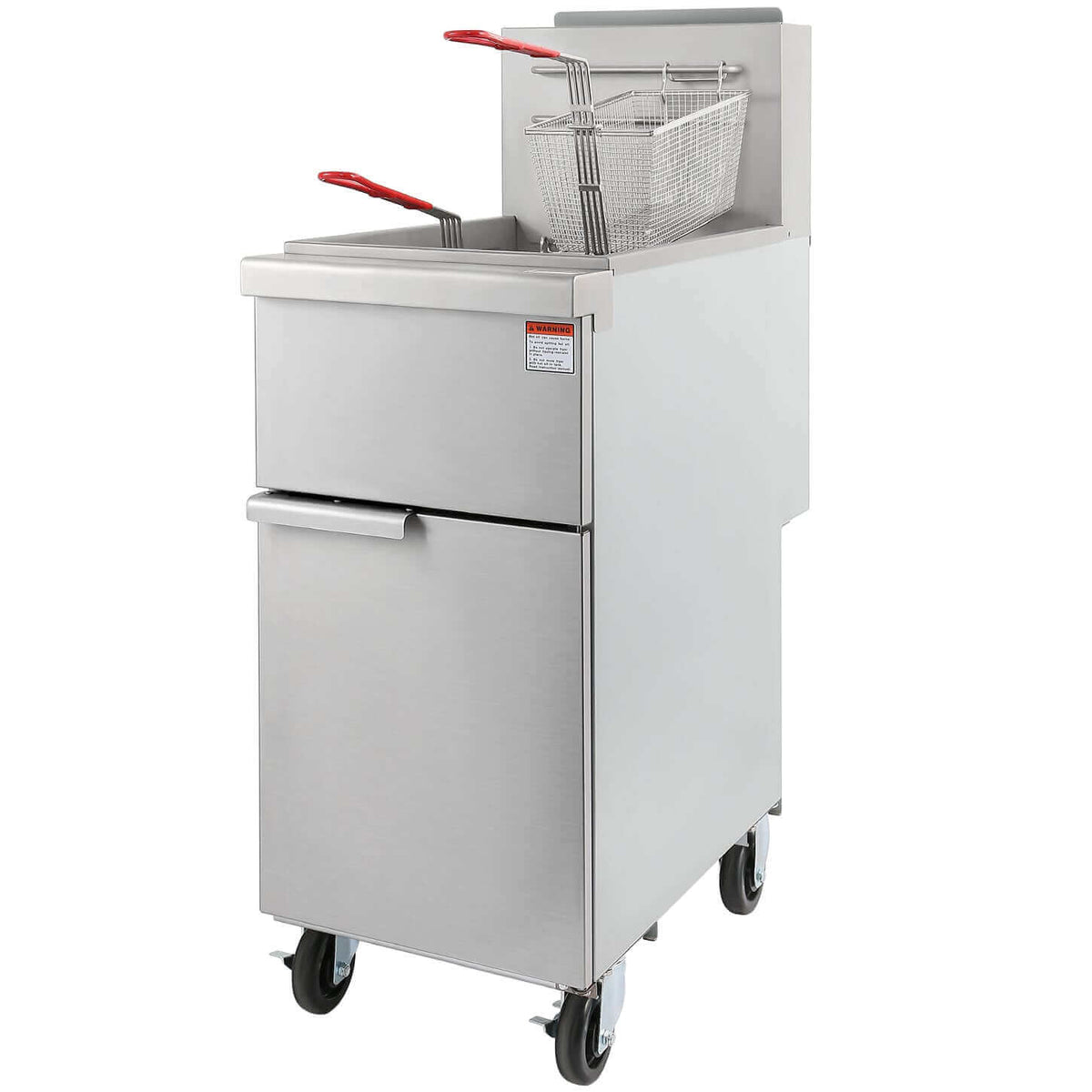 本日だけ。KING FRY KICHKING 3 Tube 40 lbs Stainless Steel Floor Fryer