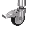 KICHKING Natural Gas/Liquid Propane 4 Burner 48" Range with 24" Griddle and 2 Standard Ovens - 214,000 BTU