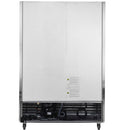 54"W Commercial Freezer 2 Section 2 Solid Door Stainless Steel Interior and Exterior Construction Reach-in Freezer 42.2 Cu.ft. Upright Fan Cooling Freezer for Restaurants and Commercial Environments