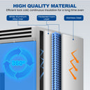 KICHKING 29"W 26 Cu.Ft Reach-in Freezer, Stainless Steel Single Door -8℉-0℉ Commercial Upright Freezer for Restaurant, Cafe, Bar, Garage