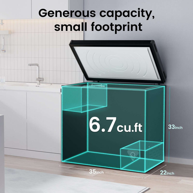 KICHKING Commercial Chest Freezers