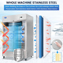 49 Cu.Ft Commercial Glass Door Display Refrigerator Merchandiser with LED Lighting