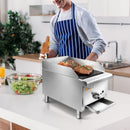 HOCCOT 12”  Gas Countertop Radiant Charbroiler -28,000 BTU Convertible Between Natural Gas And Liquid Propane