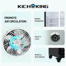 34.6 Cu. Ft Merchandiser Refrigerator Glass Door Commercial Beverage Refrigerators With LED Light Box