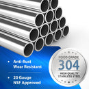 Wall Mounted Hand Sink with Faucet ,Side and Backsplash -17" x 15"