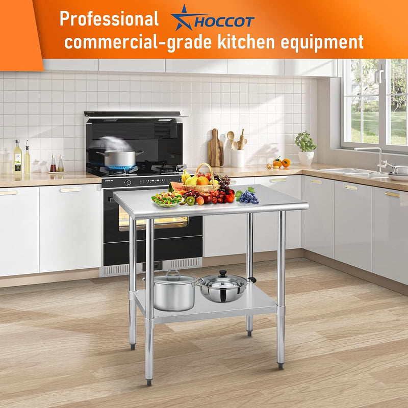Buy NSF Stainless Steel Table, 24 X 36 Inches Etal Prep &ap; Work Table