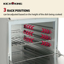 KICHKING 2 Burner Range with Griddle and Standard Ovens 