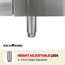 KICHKING 2 Burner with Griddle and Standard Ovens