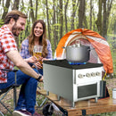 KICHKING 2 Burners Gas Stove Countertop Range