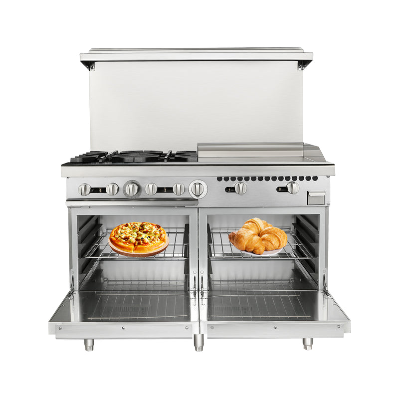 Standard Range SR-R24-24MG-NG 24 Commercial Gas Range with 24