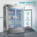 KICHKING 54" Reach-In Refrigerator