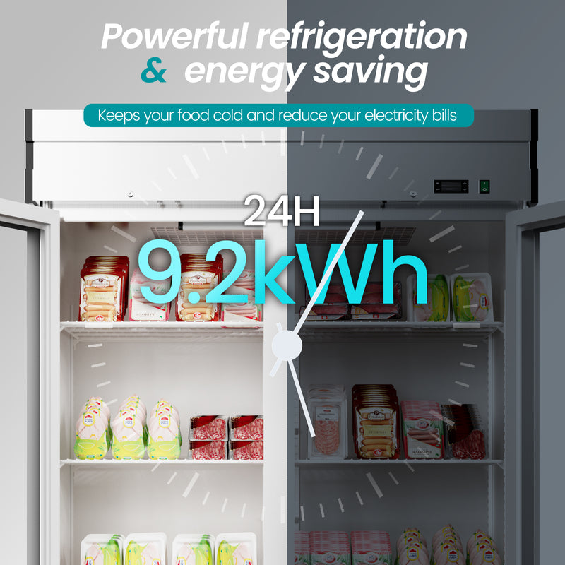 KICHKING 54" Reach-In Refrigerator