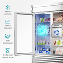 KICHKING 54" Reach-In Refrigerator