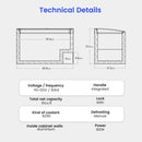 KICHKING Commercial Chest Freezers