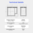 KICHKING Commercial Chest Freezers