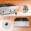 KICHKING Commercial Hot Plate Countertop Range Gas Stove