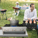 KICHKING Commercial Hot Plate Countertop Range Gas Stove