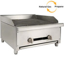 HOCCOT 24”  Gas Countertop Radiant Charbroiler - 56,000 BTU