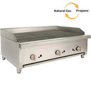 HOCCOT 36”  Gas Countertop Radiant Charbroiler - 84,000 BTU