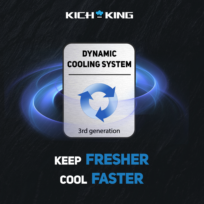 Dynamic Cooling KICHKING Reach-in Freezer - 54