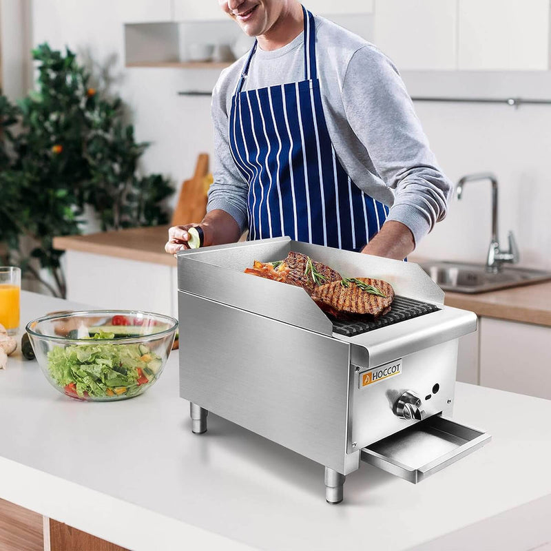 KICHKING Gas Countertop Charbroiler