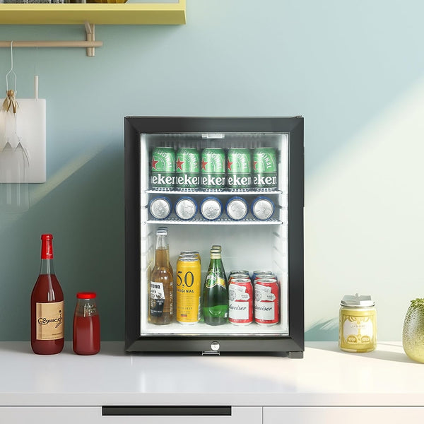 KICHKING Mini Merchandiser Refrigerator Cooler
