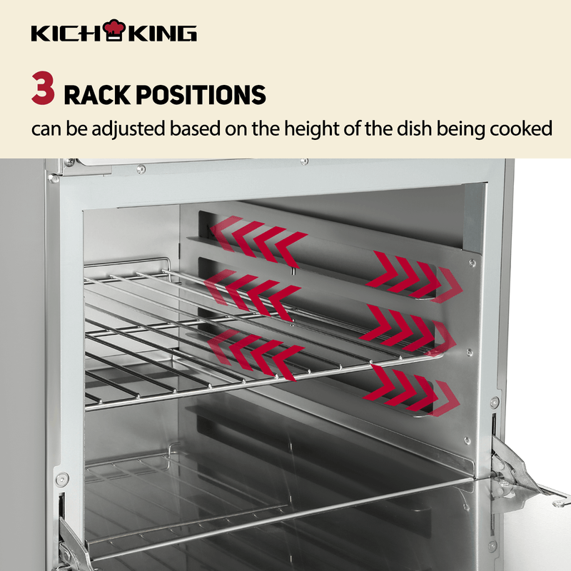 KICHKING Natural Gas Range with Standard Oven