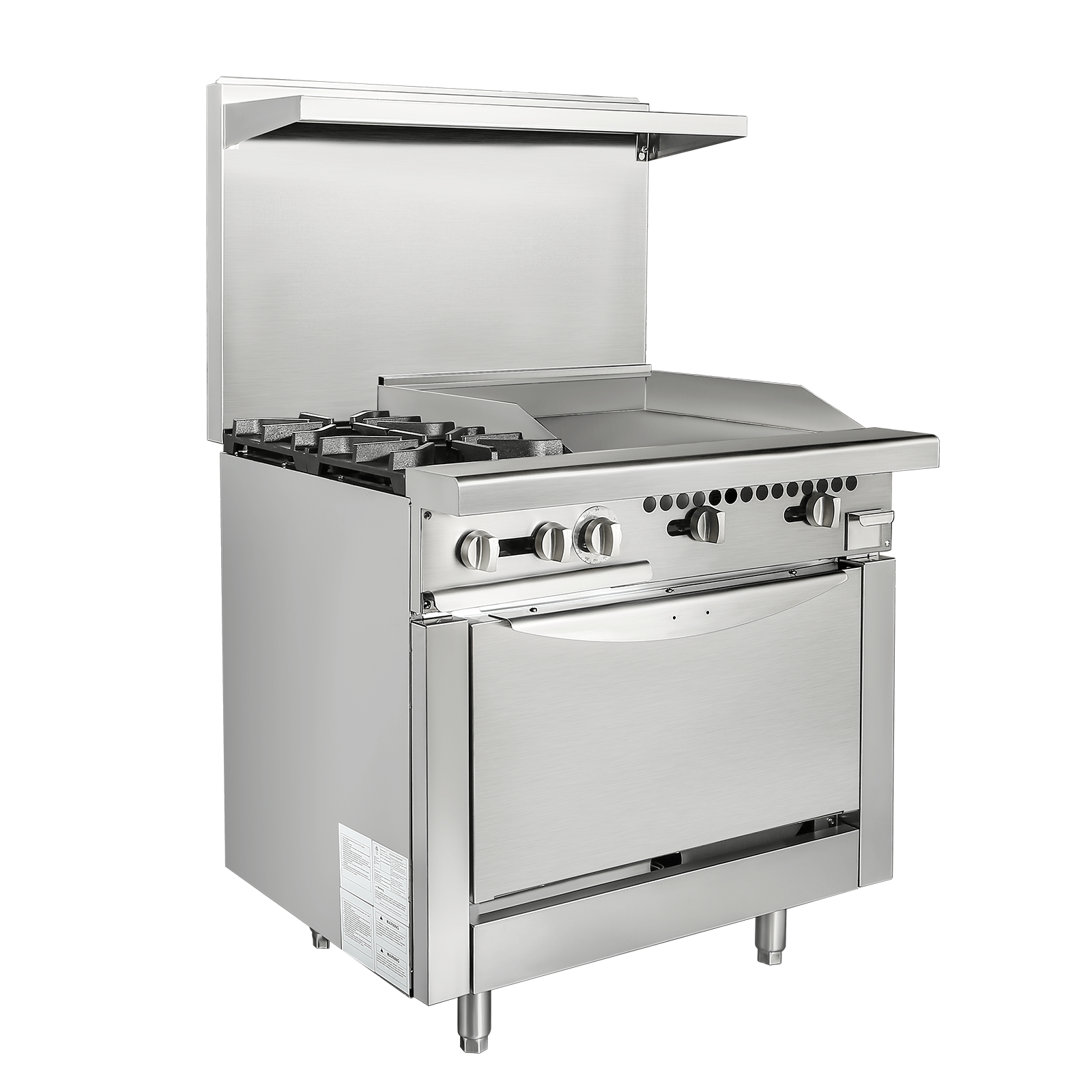 Commercial Kitchen Ranges KICHKING_Range_with_Griddle_and_Standard_Ovens-4.png?v=1704264851