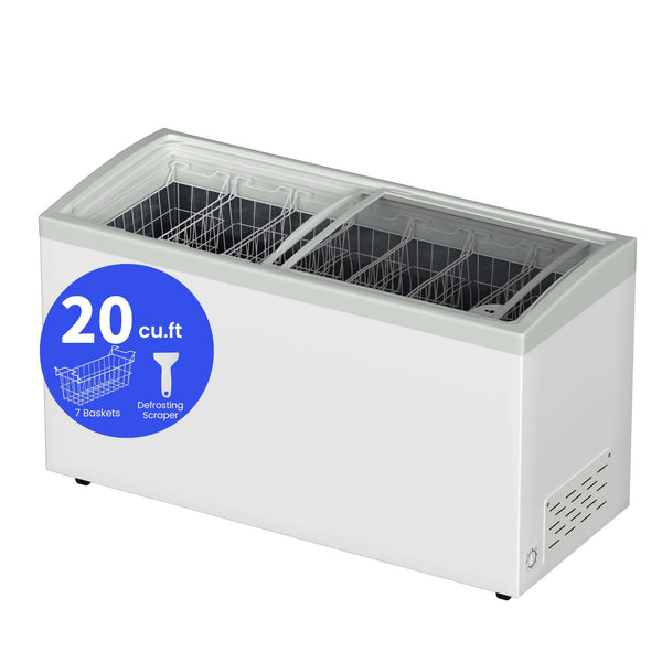 Kichking BD360 Commercial Chest Freezer , 10 Cu ft