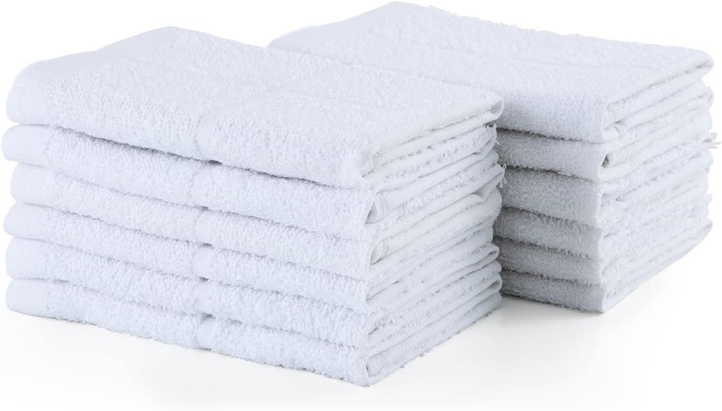 Shop LC Kitchen Towels Dish Cloths, Set of 24, 100% Cotton, 12 x 12  inches