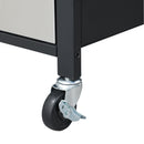 3-Burner Propane Gas BBQ Grill with Side Burner, 37230BTU Output With Enameled Cast Iron Cooking Grids For Outdoor Barbecue, Stainless Steel