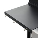 3-Burner Propane Gas BBQ Grill with Side Burner, 37230BTU Output With Enameled Cast Iron Cooking Grids For Outdoor Barbecue, Stainless Steel