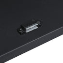 4-Burner Propane Gas BBQ Grill with Side Burner, 46790BTU Output With Enameled Cast Iron Cooking Grids For Outdoor Barbecue, Stainless Steel