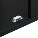 3-Burner Propane Gas BBQ Grill with Side Burner, combined with charcoal grill, 37230BTU Output With Enameled Cast Iron Cooking Grids For Outdoor Barbecue, Stainless Steel