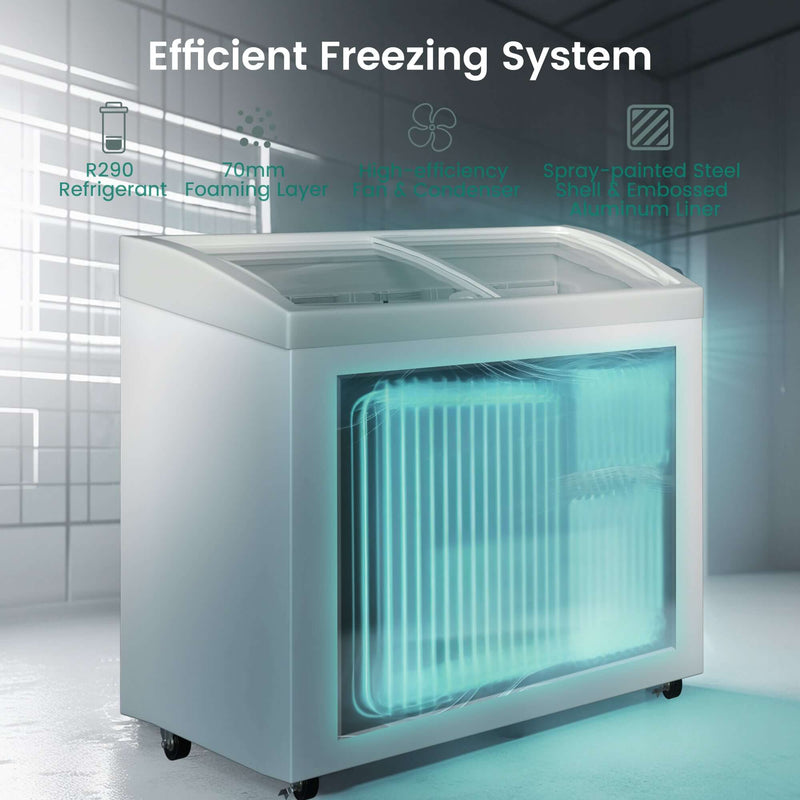 KICHKING Commercial Chest Freezers