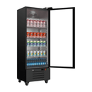 11.6 Cu.Ft Merchandiser Refrigerator Commercial Beverage Refrigerators Low-E Glass Door Display Drink Fridge