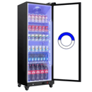 17.5 Cu.Ft Full Screen Glass Merchandiser Refrigerator Commercial Beverage Refrigerators Display Drink Fridge