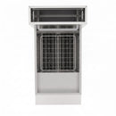 Commercial Gas Deep Fryer, Stainless Steel Free Standing Floor Frye with Baskets 4 Tube 120000 BTU 50LB for Restaurants