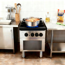 Commercial Gas Stove with 2 Burners, Propane and Natural Gas Countertop Cooking Stove Range, Stainless Steel Gas Hot Plate, Commercial Cooking Equipment for Restaurant, 180,000 BTU