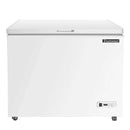Kichking Bluelinetech BCF7FA 7.0 Cu ft Small Chest Freezer White with Wire Storage Basket Deep Freezer