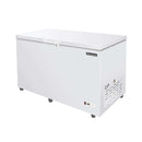 Kichking Bluelinetech 16 Cu Ft Large Chest Freezer White with Wire Storage Basket Not Automatic Defrosting