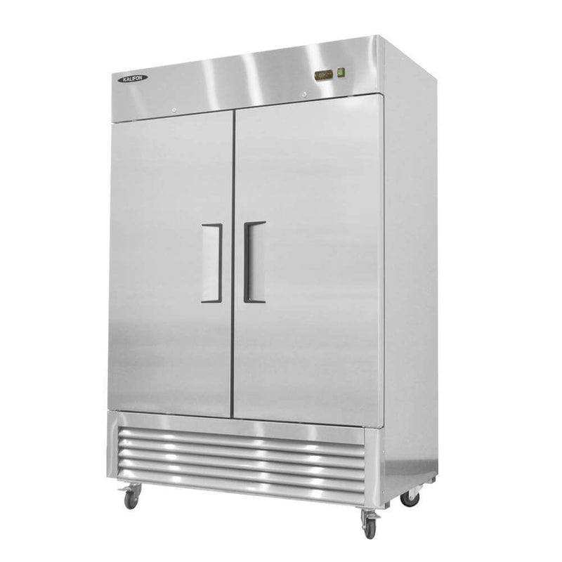Kichking Double Door Stainless Steel Reach-In Refrigerator 43 cu.ft.