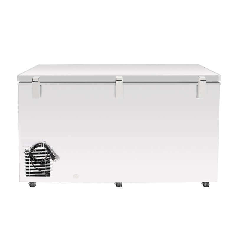 Kichking Bluelinetech 16 Cu Ft Large Chest Freezer White with Wire Storage Basket Not Automatic Defrosting