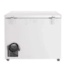 Kichking Bluelinetech BCF7FA 7.0 Cu ft Small Chest Freezer White with Wire Storage Basket Deep Freezer