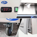 Double Door Stainless Steel Reach-In Freezer 49 cu.ft. /1220 Liter