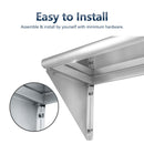 Kichking Stainless Steel Wall Shelf 12*48