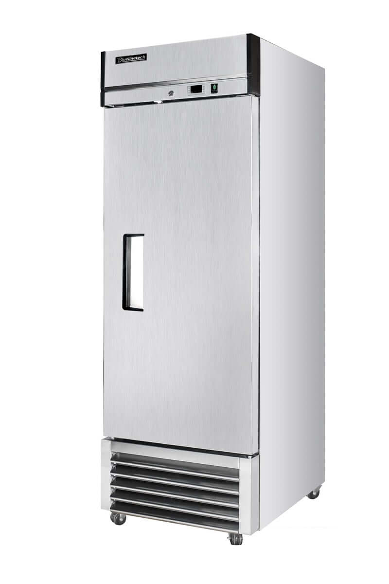 Kichking Bluelinetech 23 cu.ft Reach-in Stainless Steel Commercial Freezer with LED Lighting
