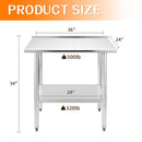 KICHKING Commercial Work Tables